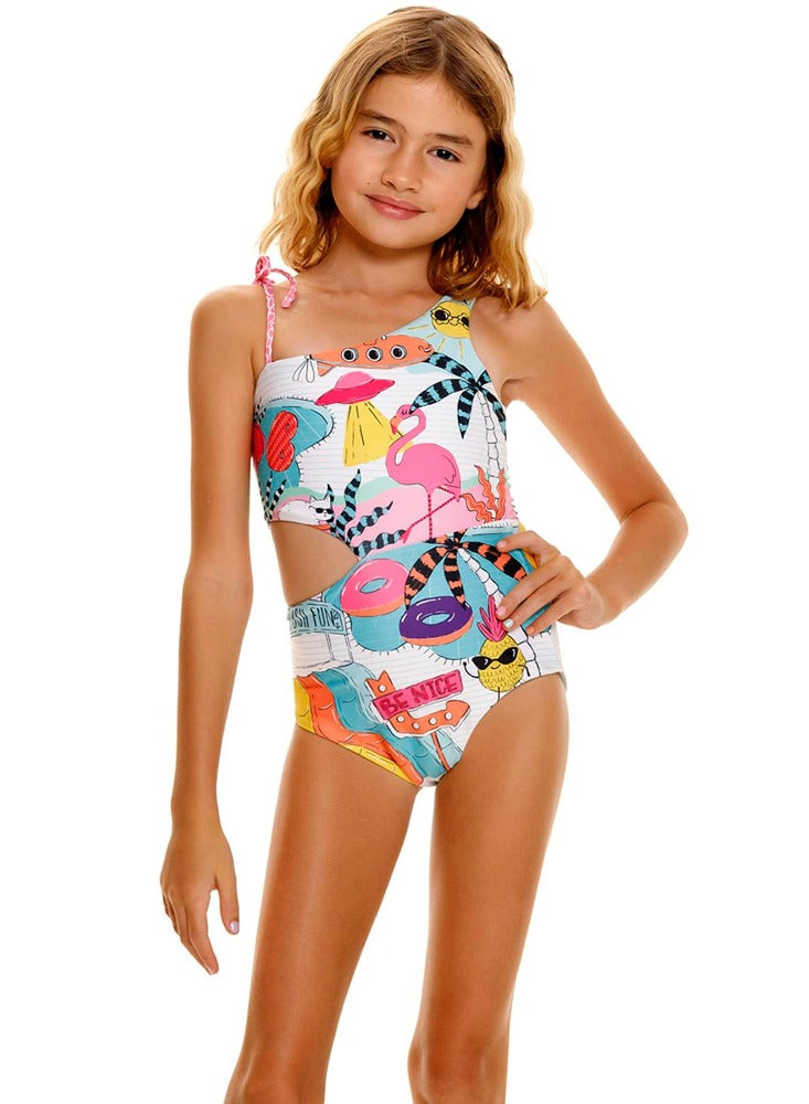 kids one piece swimsuit