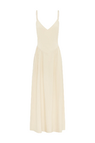 Sand maxi dress