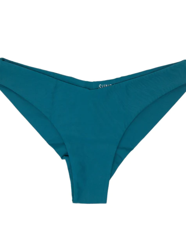 cheeky blue bikini bottom, 