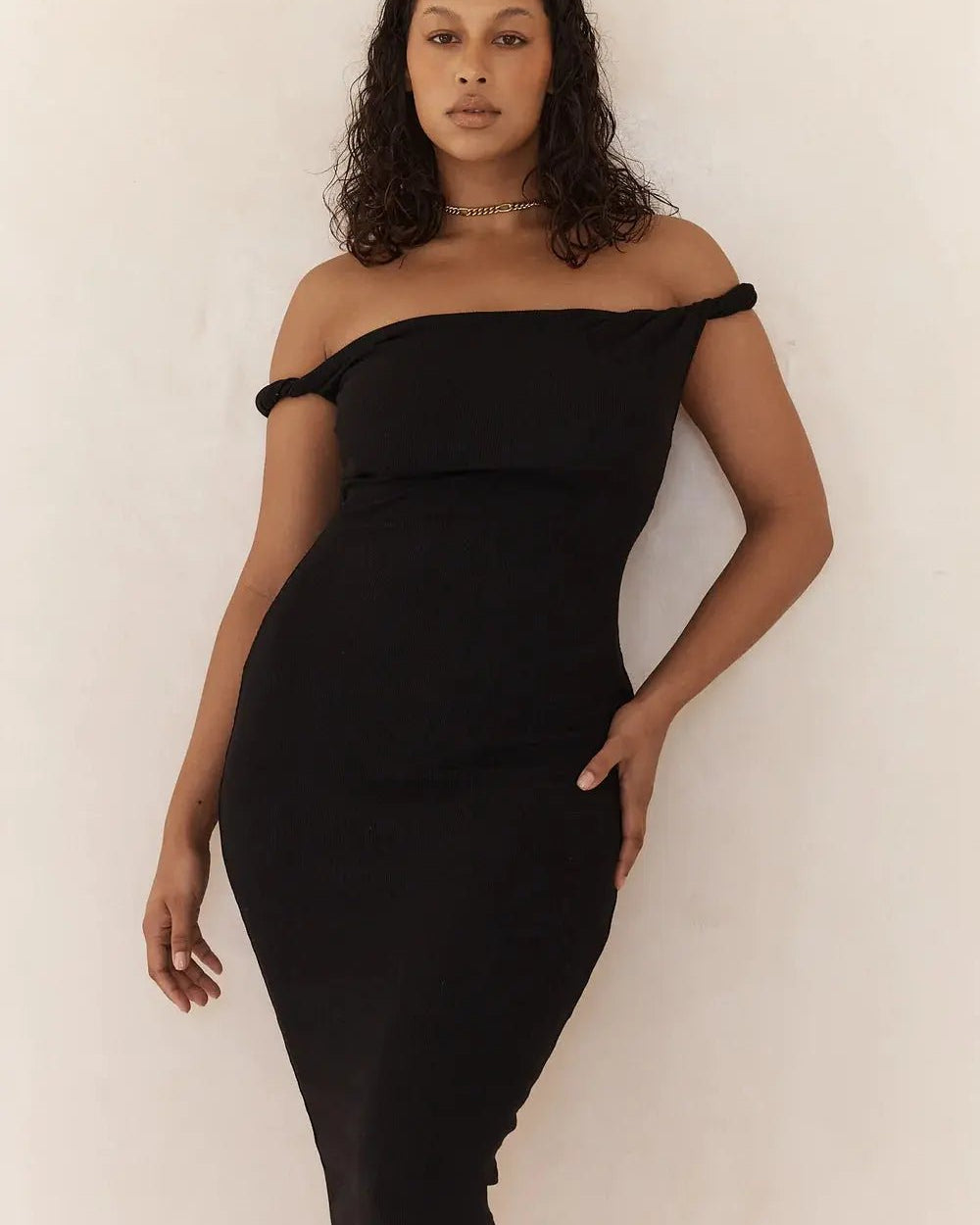 Black elegant  Maxi Dress